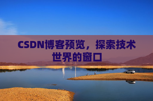 CSDN博客预览，探索技术世界的窗口